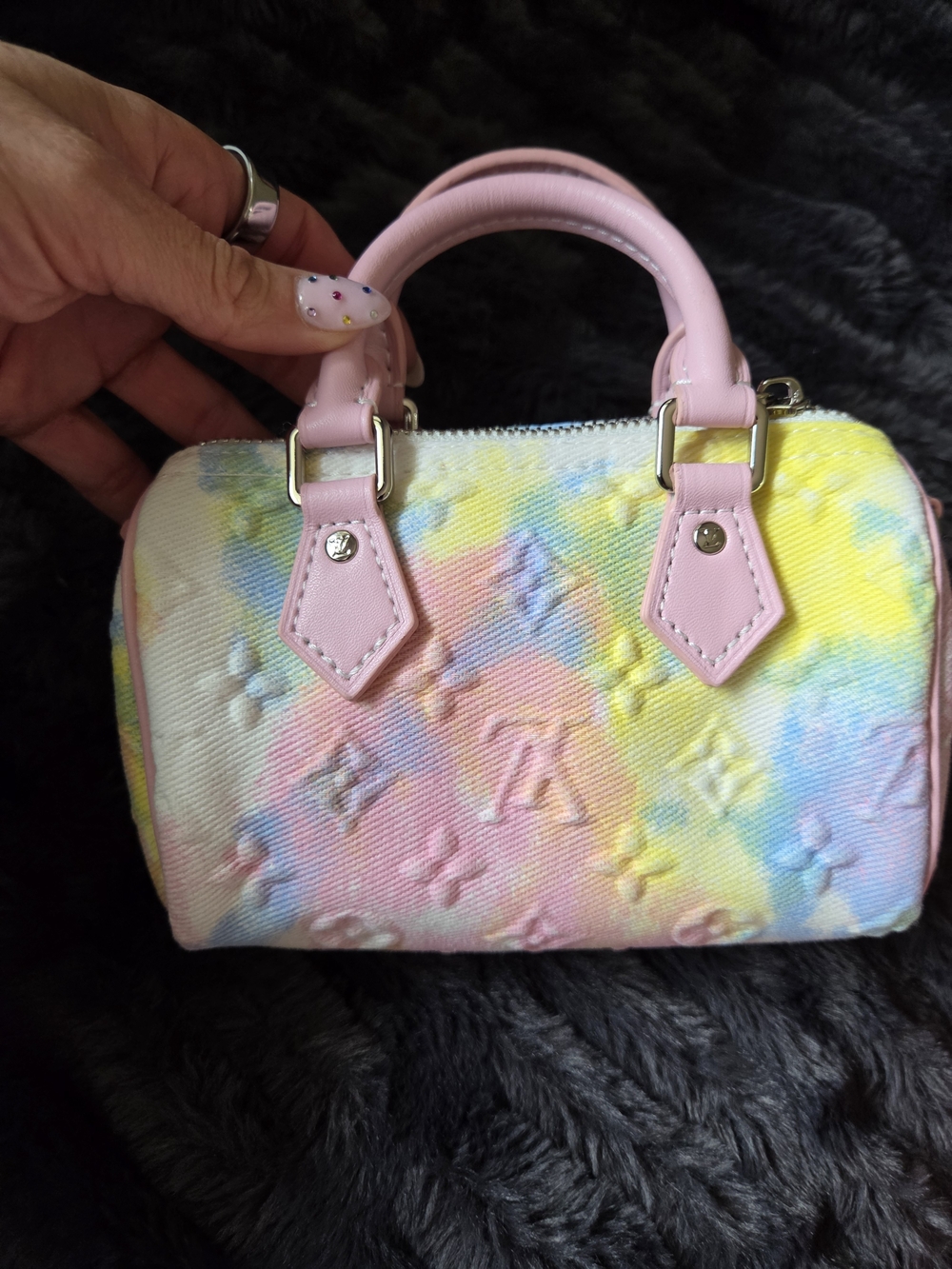 Tie-Dye Nano Speedy Style Handbag